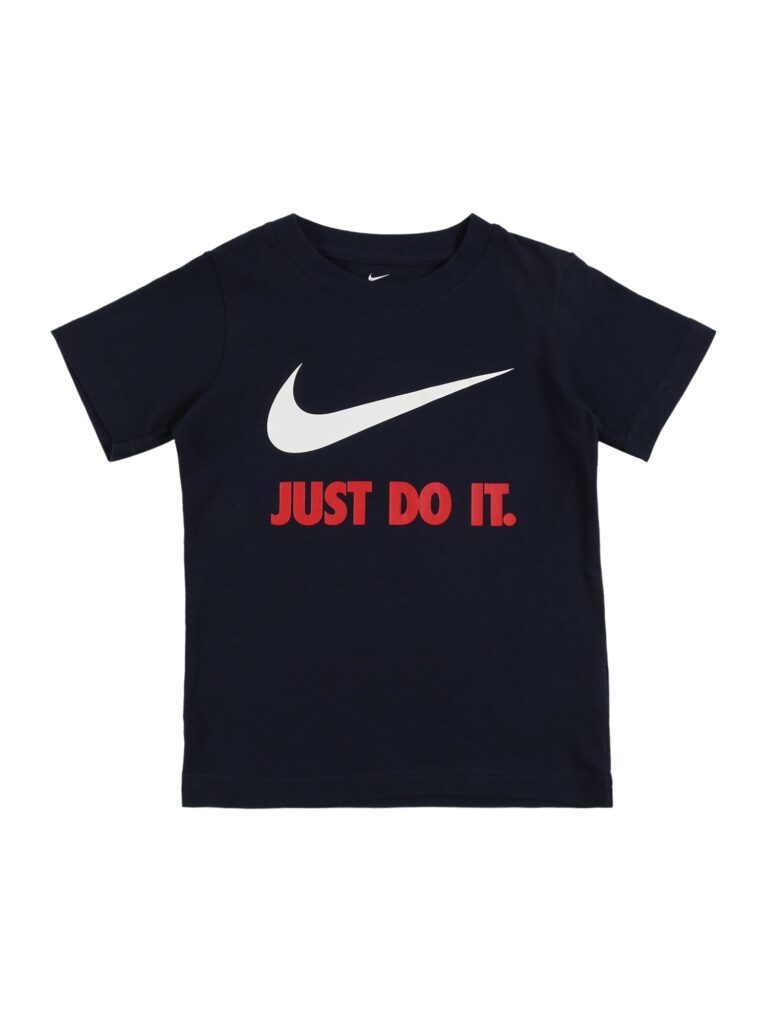 NIKE Tricou funcțional  albastru închis / roșu