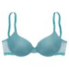 NUANCE Sutien  albastru aqua