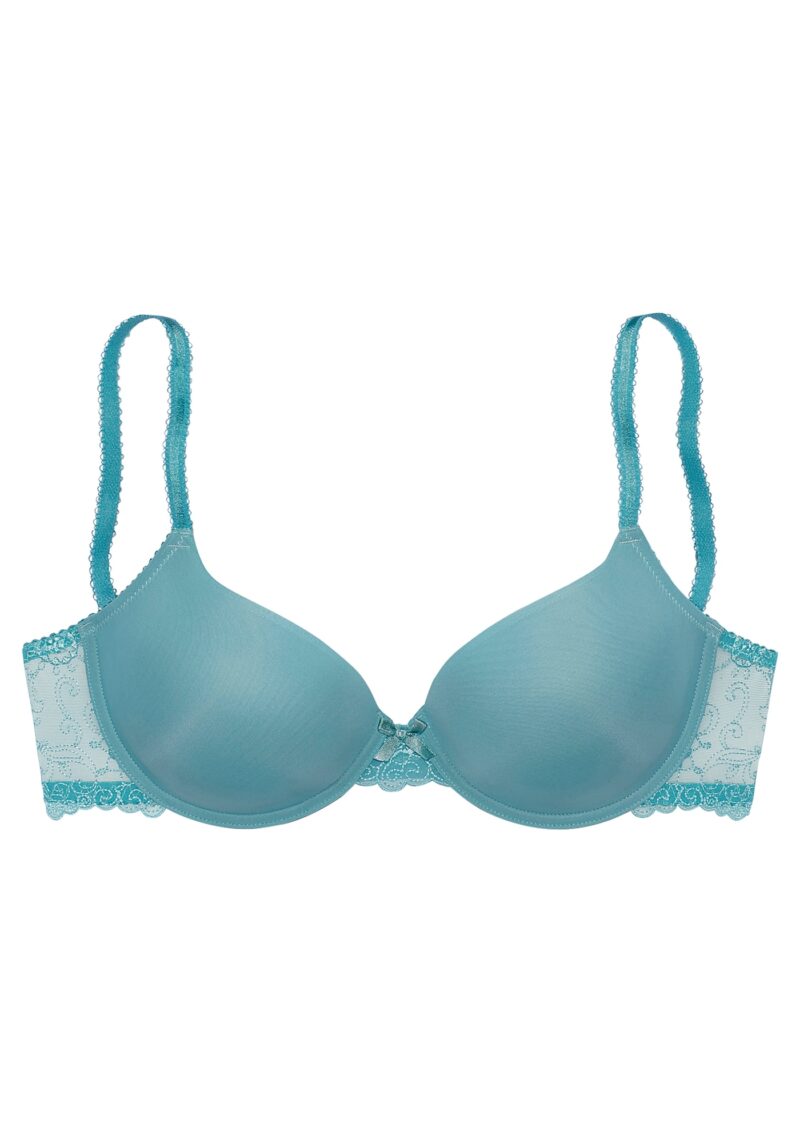 NUANCE Sutien  albastru aqua