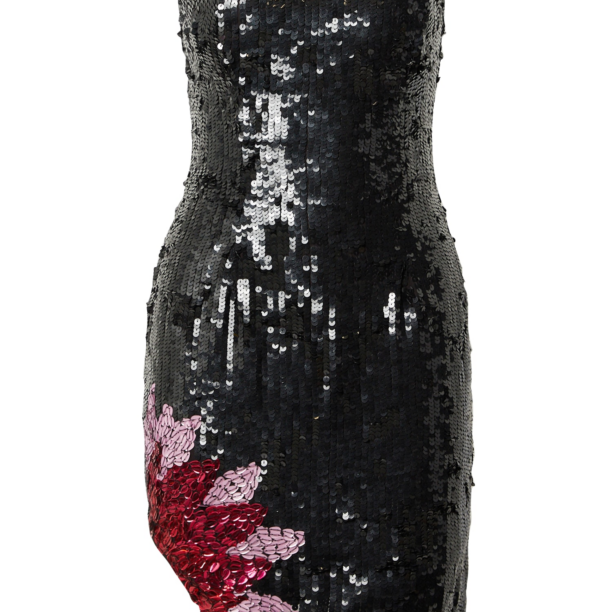 Nasty Gal Rochie de cocktail  mov orhidee / roșu carmin / negru