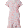 Neo Noir Rochie de vară 'Malta Rosy Garden Dress'  albastru deschis / roz