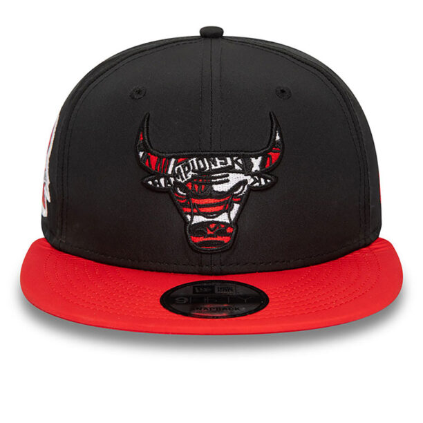 Cumpăra New Era Chicago Bulls Infill Black 9FIFTY Snapback Cap