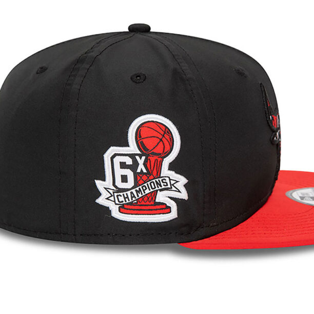 Preţ New Era Chicago Bulls Infill Black 9FIFTY Snapback Cap