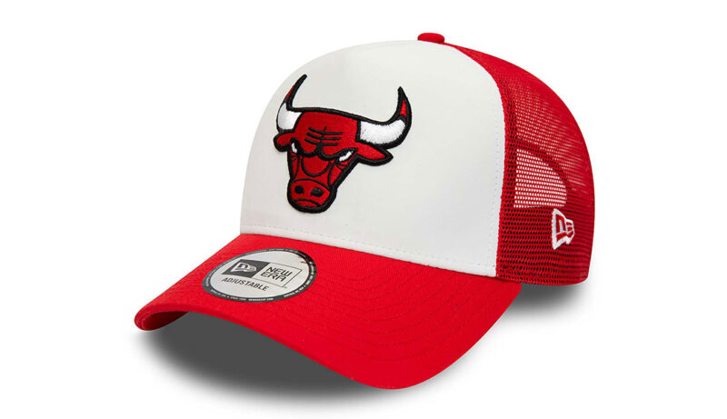 New Era Chicago Bulls Team Colour Red A-Frame Trucker Cap preţ