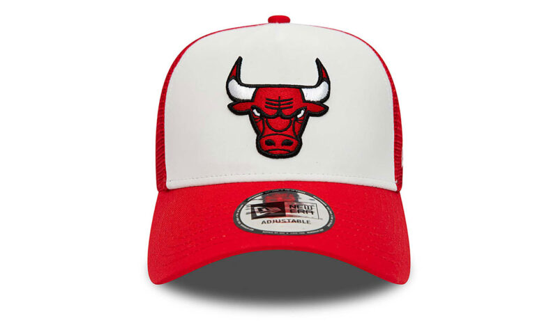 Cumpăra New Era Chicago Bulls Team Colour Red A-Frame Trucker Cap