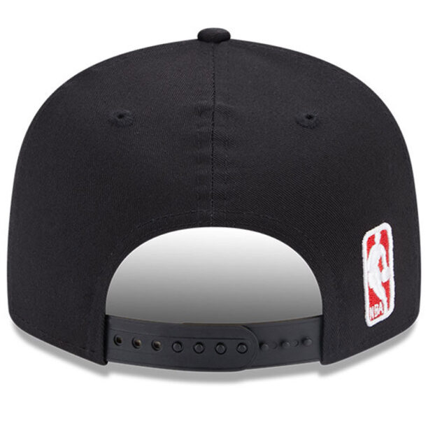 Original New Era Chicago Bulls Team Side Patch Black 9FIFTY Snapback Cap