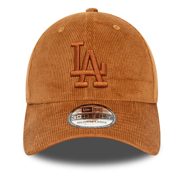 New Era LA Dodgers MLB Cord Brown 39THIRTY Stretch Fit Cap preţ