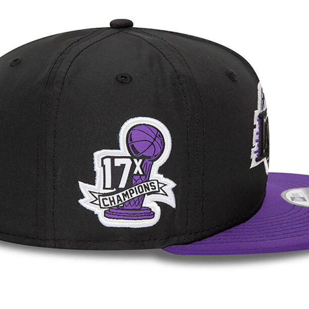 New Era LA Lakers Infill Black 9FIFTY Snapback Cap preţ