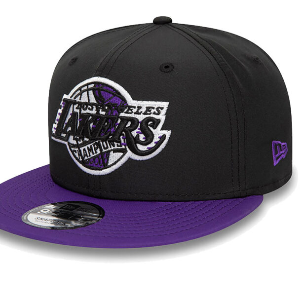 New Era LA Lakers Infill Black 9FIFTY Snapback Cap