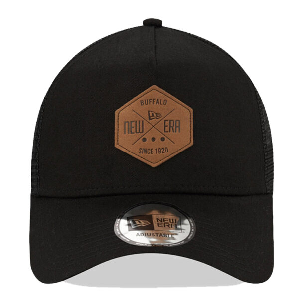 New Era Patch Black A-Frame Trucker Cap preţ