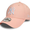 New Era Yankees Kids Pink 9FORTY Cap