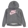 Nike Sportswear Bluză de molton 'CLUB FLEECE'  gri închis / roz deschis