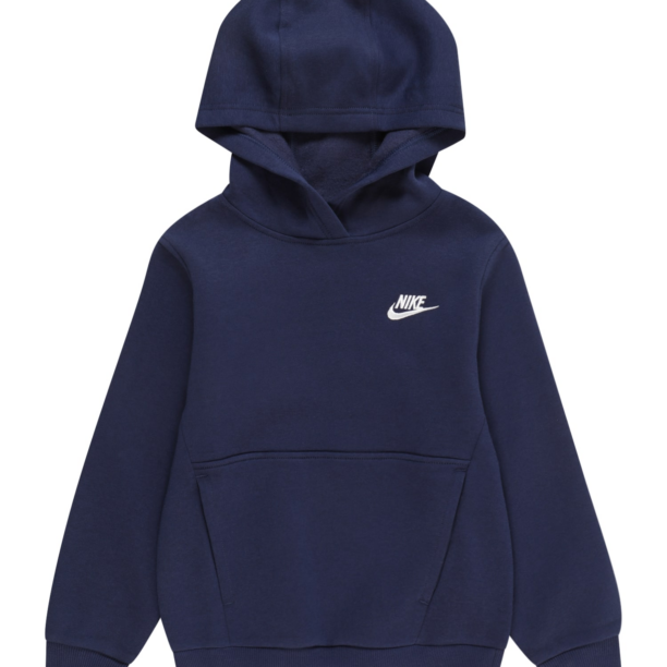 Nike Sportswear Bluză de molton 'Club Fleece'  bleumarin / alb