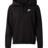 Nike Sportswear Bluză de molton 'Club Fleece'  negru / alb