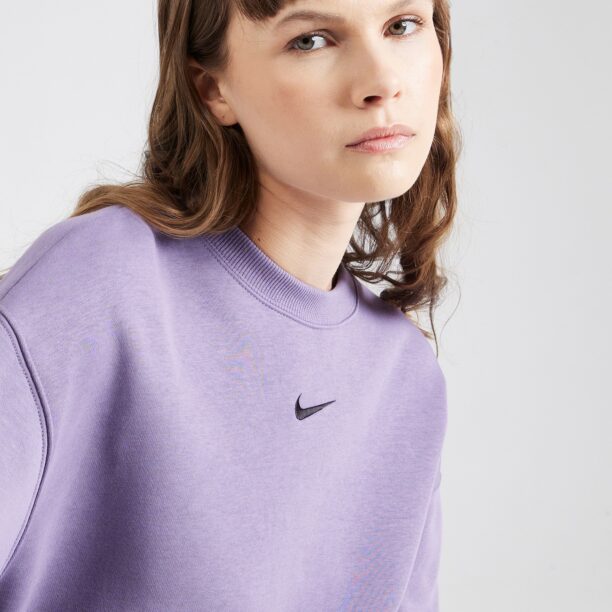 Preţ Nike Sportswear Bluză de molton 'PHOENIX FLEECE'  albastru violet / negru