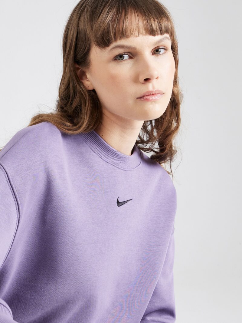 Preţ Nike Sportswear Bluză de molton 'PHOENIX FLEECE'  albastru violet / negru