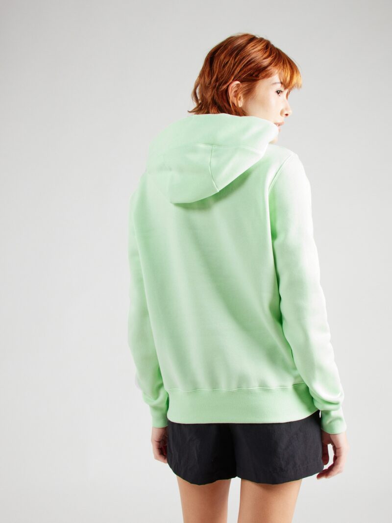 Nike Sportswear Bluză de molton 'Phoenix Fleece'  verde deschis / alb preţ