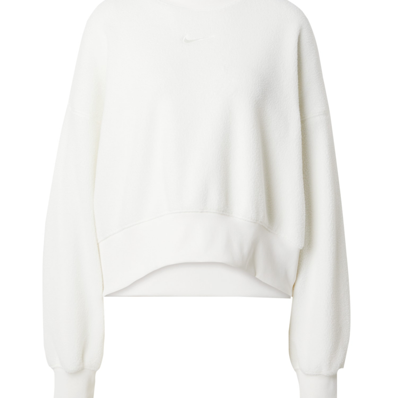 Nike Sportswear Bluză de molton  alb