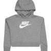 Nike Sportswear Bluză de molton  gri amestecat / alb