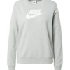 Nike Sportswear Bluză de molton  gri amestecat / alb