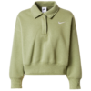 Nike Sportswear Bluză de molton  verde măr / alb