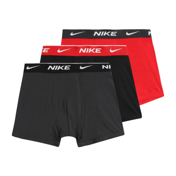 Nike Sportswear Chiloţi  gri metalic / roșu / negru / alb