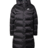 Nike Sportswear Geacă de iarnă  negru / alb