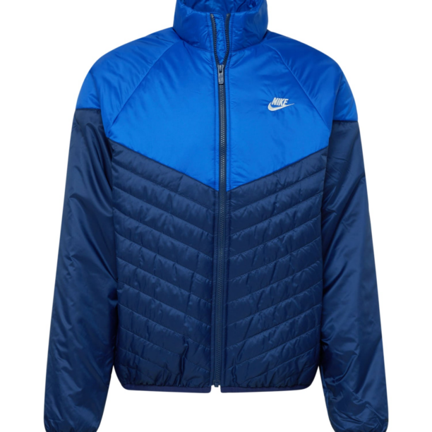 Nike Sportswear Geacă de primăvară-toamnă  bleumarin / cyan