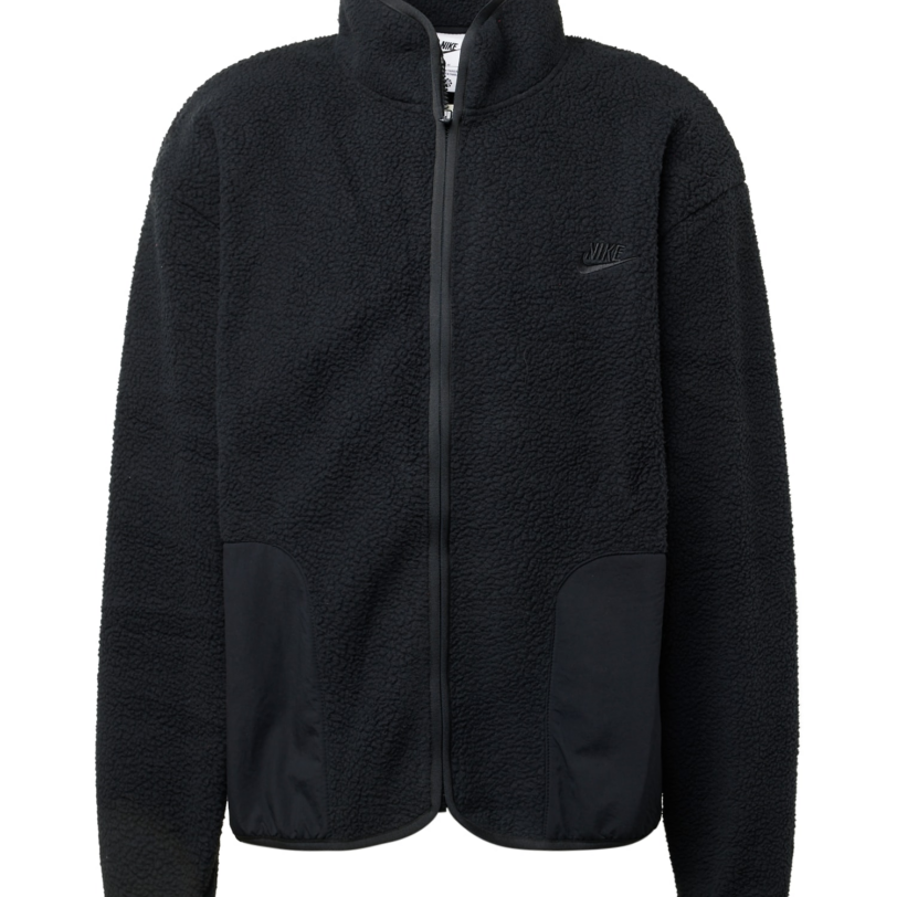 Nike Sportswear Jachetă  fleece 'CLUB'  negru