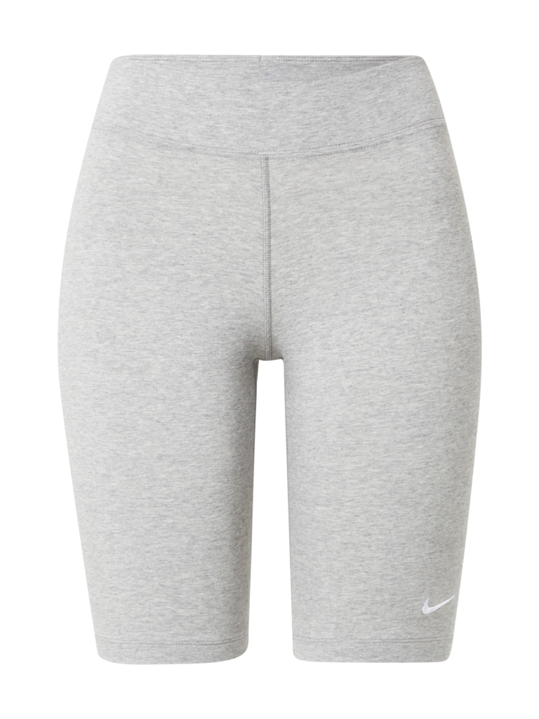 Nike Sportswear Leggings 'Essential'  gri amestecat / alb