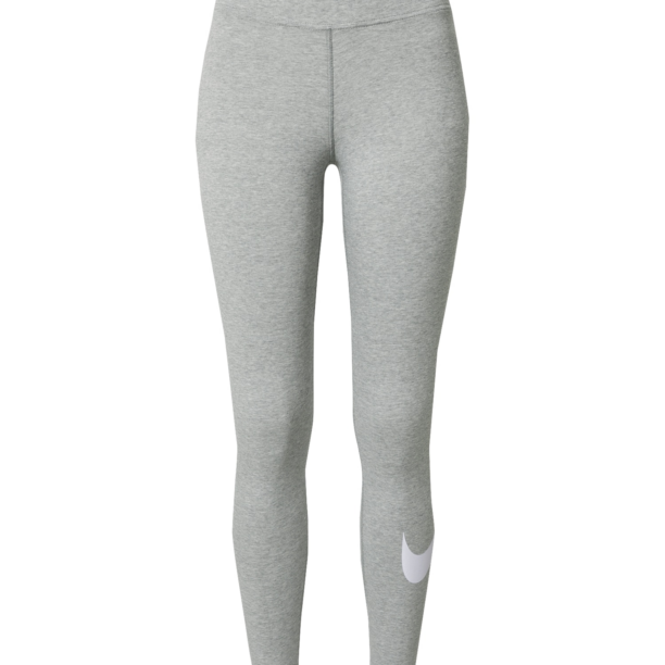 Nike Sportswear Leggings 'Essential'  gri amestecat / alb