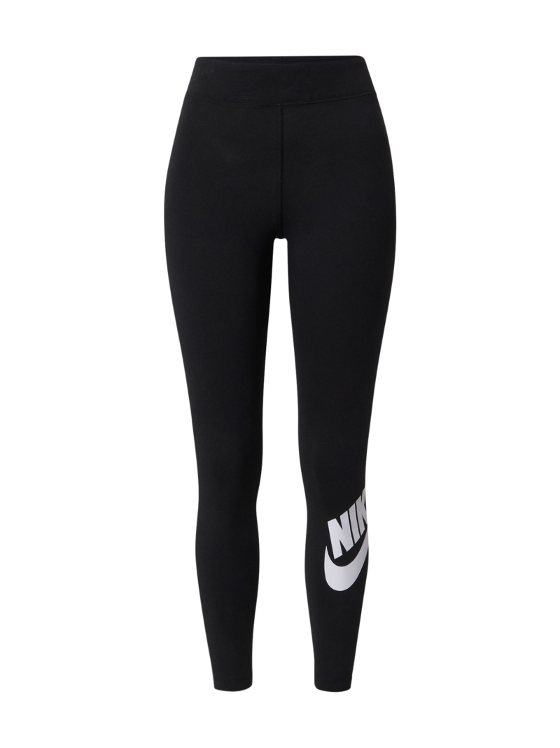 Nike Sportswear Leggings 'Essential'  negru / alb