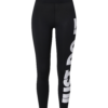 Nike Sportswear Leggings 'Essential'  negru / alb