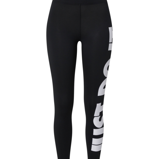 Nike Sportswear Leggings 'Essential'  negru / alb