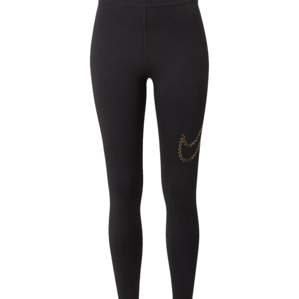 Nike Sportswear Leggings  galben auriu / negru