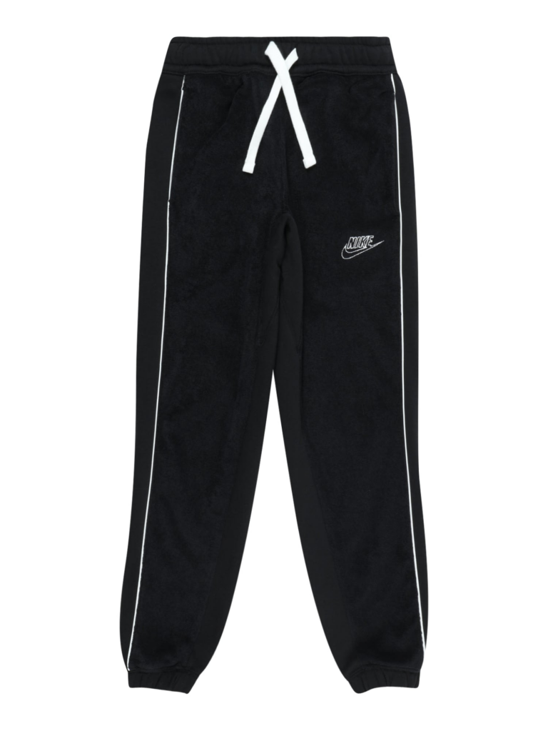 Nike Sportswear Pantaloni 'Amplify'  negru / alb