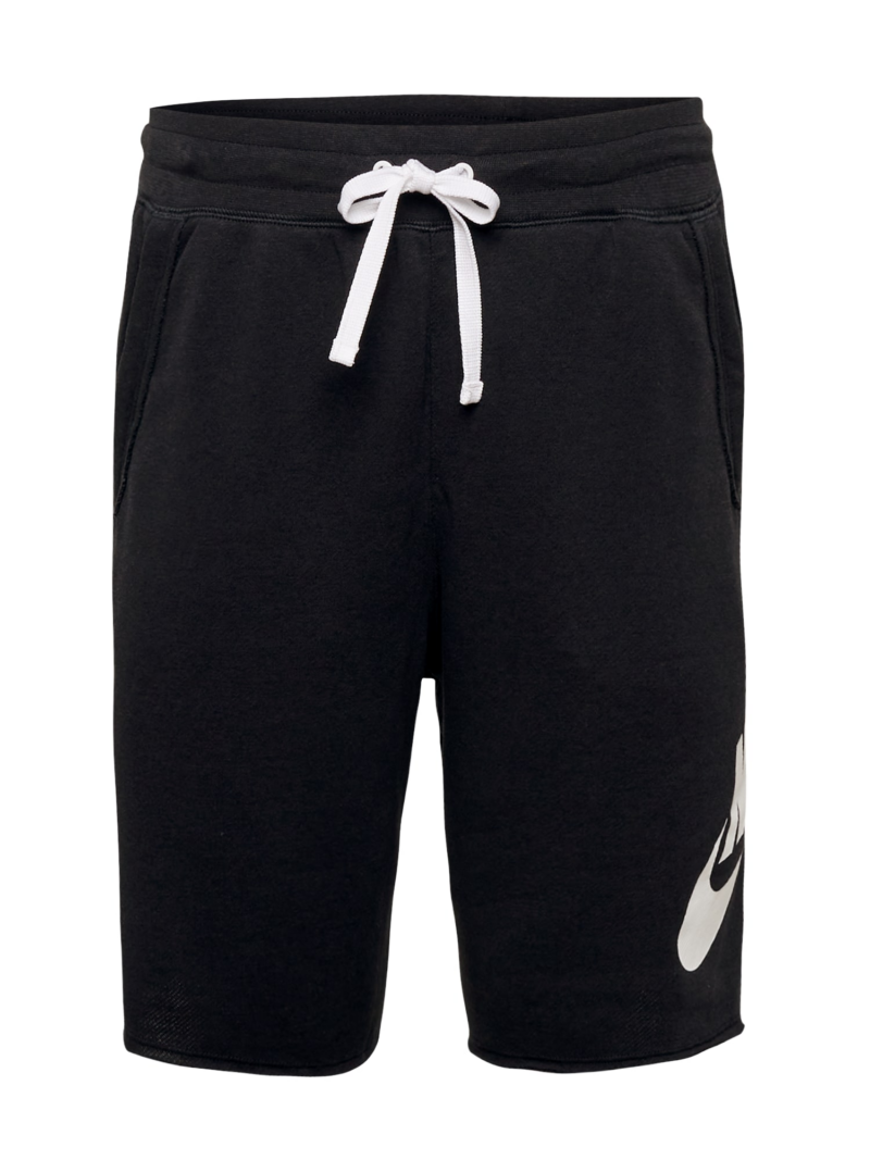 Nike Sportswear Pantaloni 'Club Alumni'  negru / alb