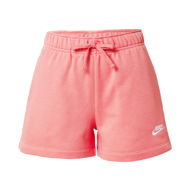 Nike Sportswear Pantaloni 'Club Fleece'  corai / alb