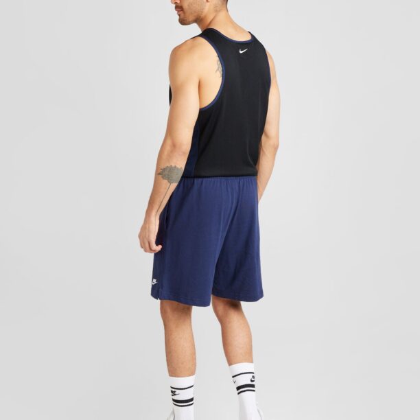 Nike Sportswear Pantaloni 'Club'  bleumarin / alb preţ