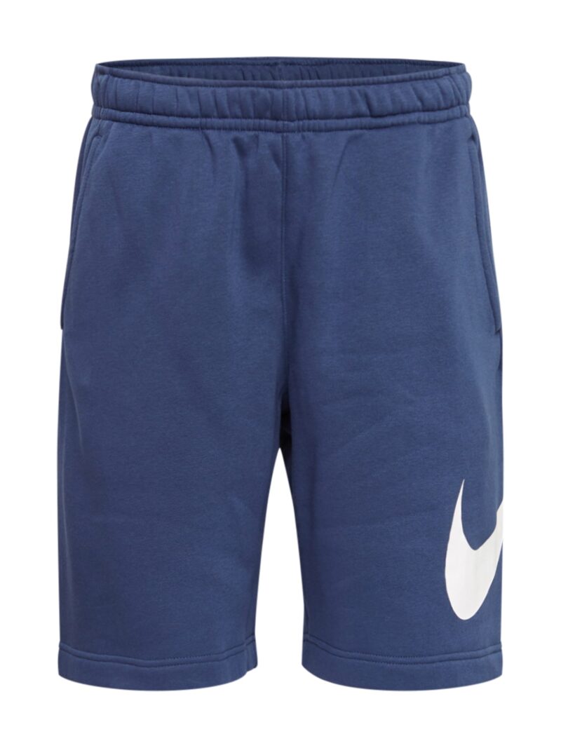 Nike Sportswear Pantaloni 'Club'  bleumarin / alb