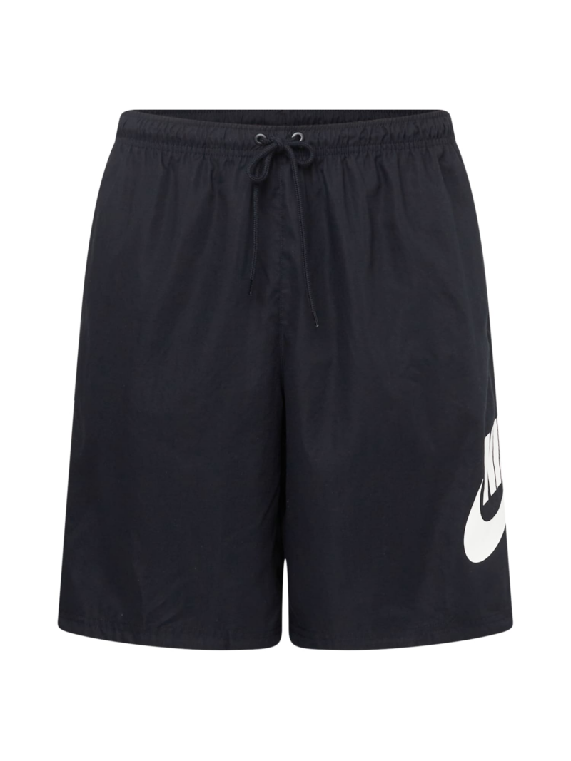 Nike Sportswear Pantaloni 'Club'  negru / alb