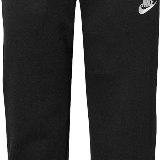 Nike Sportswear Pantaloni 'Club'  negru / alb