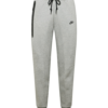 Nike Sportswear Pantaloni 'TECH FLEECE'  gri amestecat / negru