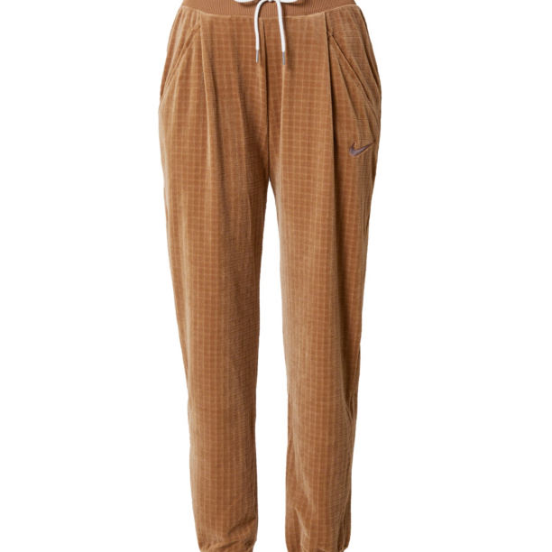 Nike Sportswear Pantaloni cutați  maro caramel / maro închis