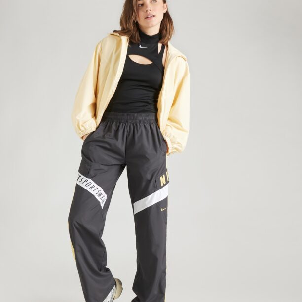 Cumpăra Nike Sportswear Pantaloni  galben / gri închis / alb