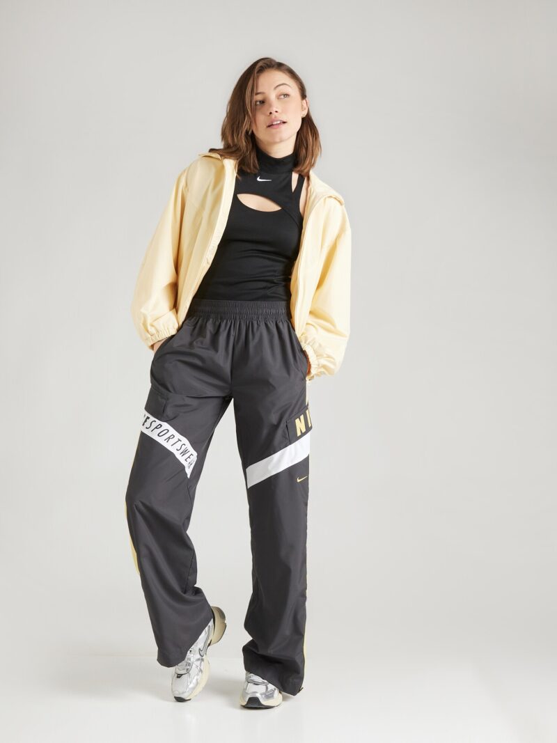 Cumpăra Nike Sportswear Pantaloni  galben / gri închis / alb