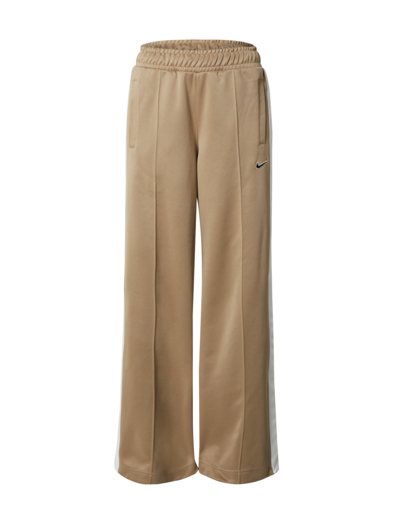 Nike Sportswear Pantaloni  kaki / negru / alb