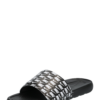 Nike Sportswear Saboți 'VICTORI ONE SLIDE PRINT'  negru / alb