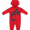 Nike Sportswear Salopetă 'BABY FRENCH TERRY“ALL DAY  PLAY” COVERALL'  roșu