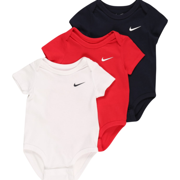 Nike Sportswear Salopetă/Body  albastru noapte / roșu / alb murdar